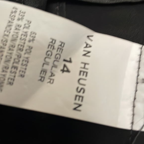 Boys size 14 reg Van Heusen dress pants - Picture 2 of 6